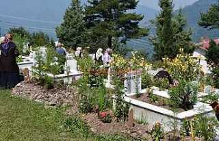 Arefe Günü Mezarlıklarda Yoğunluk