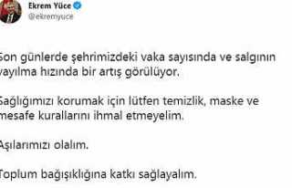 Başkan Yüce’den Aşı Çağrısı