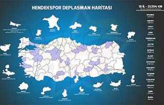 Hendekspor’un Deplasman Haritası