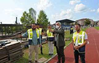 İlk Maçımız Sakarya Atatürk Stadında