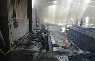 Boş Olan Fabrikada Yangın