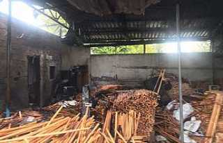 Hendek’te Yangın Paniği