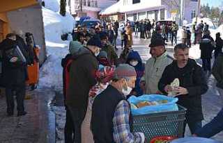 Dikmen 3. Hamsi Festivalinde Buluştu