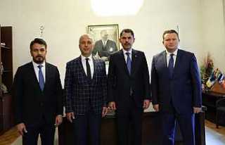 Bakan Kurum İle Görüştüler