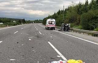 Hendek’te Kaza 1’i Ağır 2 Yaralı