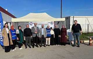 Yalçın, Emekçilerimizin Yanındayız