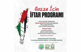 Gazze İçin İftar Programı