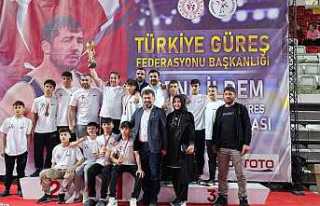 U15 Grekoromen Güreş Türkiye Şampiyonu Hendek...
