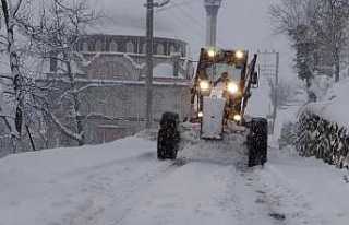Hendek Belediyesi´nin Karla Mücadelesi Başladı