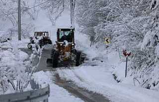 Hendek Belediyesi Ekiplerinin Kar Mesaisi Sürüyor