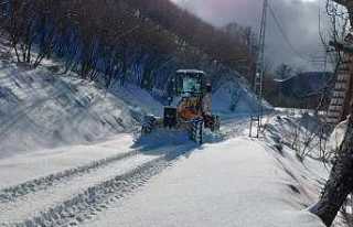 Hendek’te Ekipler Karla Mücadele Çalışmalarına...