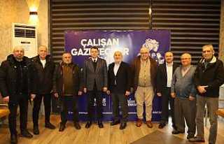 Püsküllü Ve Kaymakam Gökpınar Hendekli Gazetecilerle...