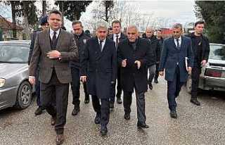 Vali Doğan’dan Hendek Ziyareti