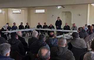 İlçe Protokolü Akova’da Vatandaşlarla Buluştu