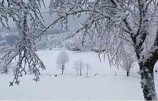 Zirve’den Kar Manzarası