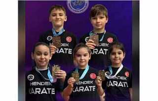 Hendek Olimpik’ten 5 madalya