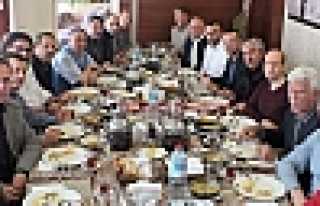 2.OSB MÜTEŞEBBİSLER DERNEĞİ YEMEKTE BİR ARAYA...