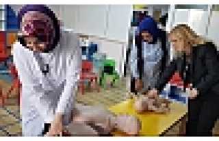 Acil Durum Bilgisine Sahip Öğretmenlerle Çocuklarımız...