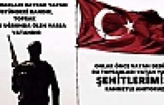 AK GENÇLİKTEN ŞEHİTLERE VEFA