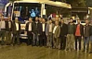 AK PARTI HENDEK ILÇE TEŞKILATINDAN ANKARA ÇIKARMASI