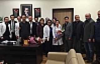 AK PARTİ HENDEK’DEN HASTANE ZİYARETİ