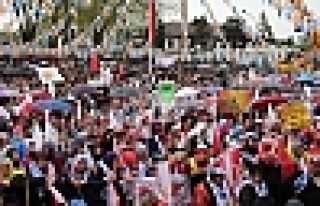 AK PARTİ'DEN GÖVDE GÖSTERİSİ