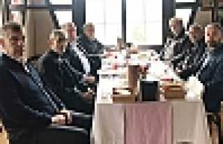 AKDAĞCI BASIN MENSUPLARI İLE BULUŞTU