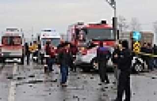 AKOVA’DA KAZA 1 ÖLÜ 2 YARALI