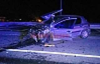 AKOVA’DA KAZA BİR YARALI