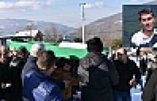 ARMAĞAN GÖZYAŞLARI ARASINDA TOPRAĞA VERİLDİ