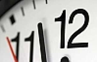 ARTIK SAATLER GERİ ALINMAYACAK