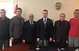 ASKF DEN HENDEK KAYMAKAMI ORHAN BURHAN’A ZİYARET