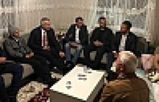 Babaoğlu Gazi Uzman Çavuş’u Ziyaret Etti