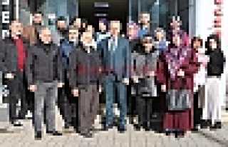 Babaoğlu Plaza Esnafıyla Kahvaltı Yaptı