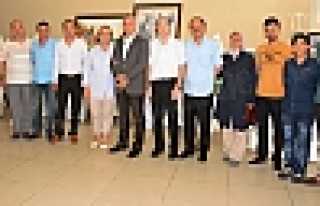 BABAOĞLU VE EKİBİNDEN SERGİ ZİYARETİ