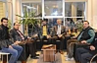 BABAOĞLU’ ZİYARETLERE DEVAM EDİYOR