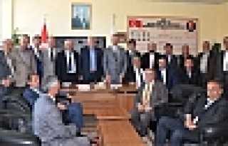 BABAOĞLU ZİYARETLERİNE DEVAM EDİYOR