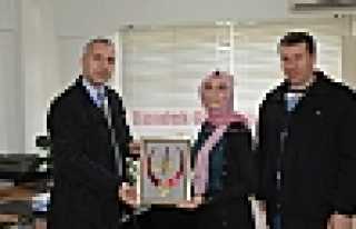 BABAOĞLU’NA TEŞEKKÜR ZİYARETİ