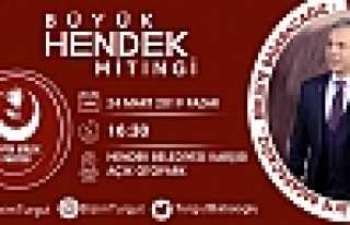 Babaoğlu’ndan Dev Mitinge Davet