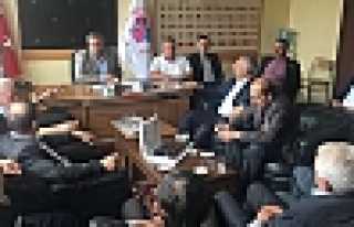 BABAOĞLU’NDAN MUHTARLAR DERNEĞİNE ZİYARET