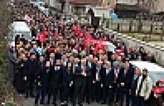 Babaoğlu’nun Aday Tanıtımında İzdiham Yaşandı