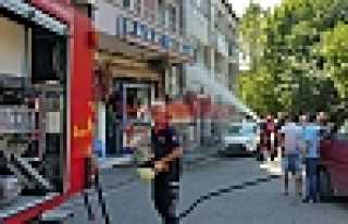 BACADA ÇIKAN YANGIN KORKUTTU