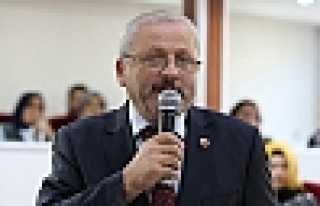 BAHADIR BÜYÜKŞEHİR MECLİSİNDE KONUŞTU