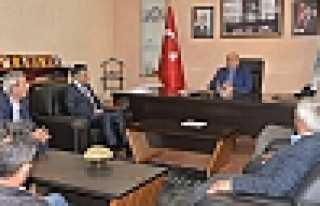 BANKA MÜDÜRÜNDEN PÜSKÜLLÜ’YE ZİYARET