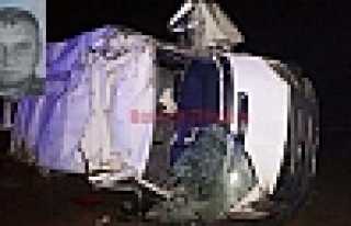 BARİYERLER ÇARPTI SÜRÜCÜ HAYATINI KAYBETTİ