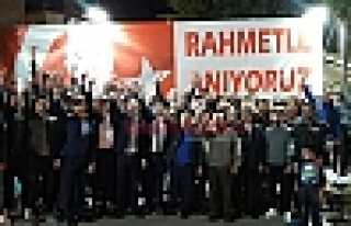 BAŞBUĞ ALPARSLAN TÜRKEŞ DUALARLA ANILDI