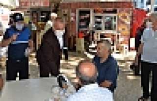 Başkan Babaoğlu Aşure İkram Etti