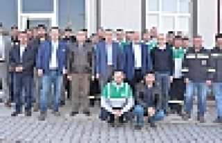 BAŞKAN PÜSKÜLLÜ, İŞÇİLERLE BİRARAYA GELDİ
