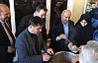 BAŞKAN PÜSKÜLLÜ, PROTOKOL İLE BİRLİKTE AŞURE...