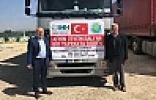 BAŞKAN PÜSKÜLLÜ SURİYE SINIRDA